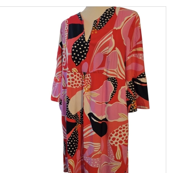 Jude Conally Floral Print Dress with Bell Sleeves - Picture 2 of 7